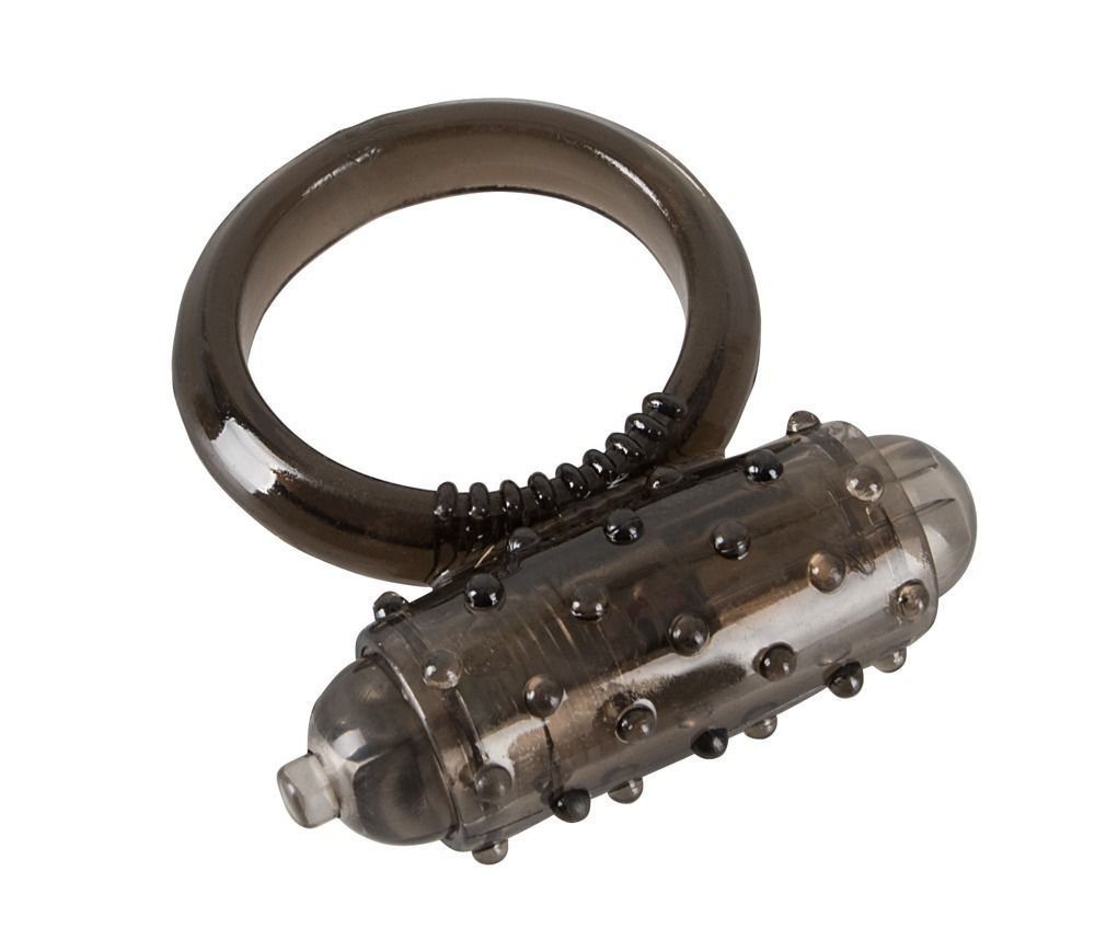 Дымчатое эрекционное виброкольцо Vibro Ring Dark - фото 134494 Дымчатое эрекционное виброкольцо Vibro Ring Dark - фото 134494