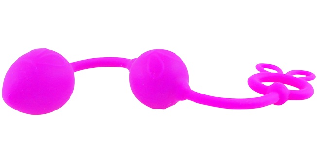 Анальные шарики Balls из силикона - 22,5 см. - фото 134673 Анальные шарики Balls из силикона - 22,5 см. - фото 134673