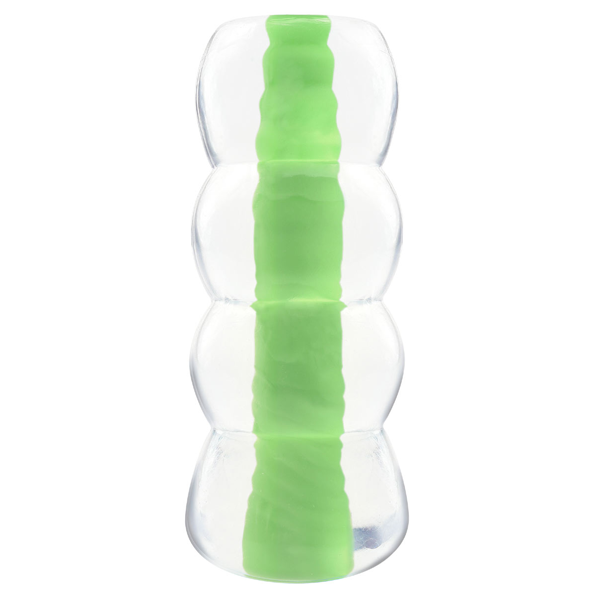 Зеленый мастурбатор Neon Jelly Stroker Green - фото 241782