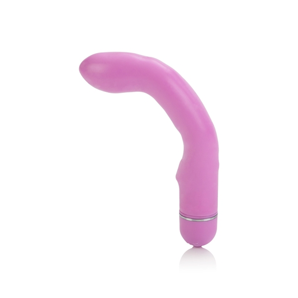 Розовый гнущийся вибратор First Timе Flexi Glider - 20 см. - фото 134846