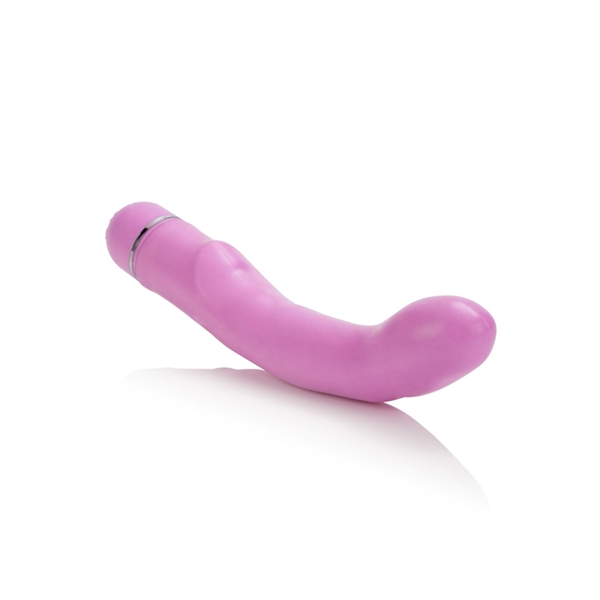 Розовый гнущийся вибратор First Timе Flexi Glider - 20 см. - фото 134847