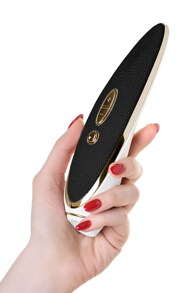 Вакуумно-волновой стимулятор Satisfyer Luxury Haute Couture с вибрацией - фото 175206