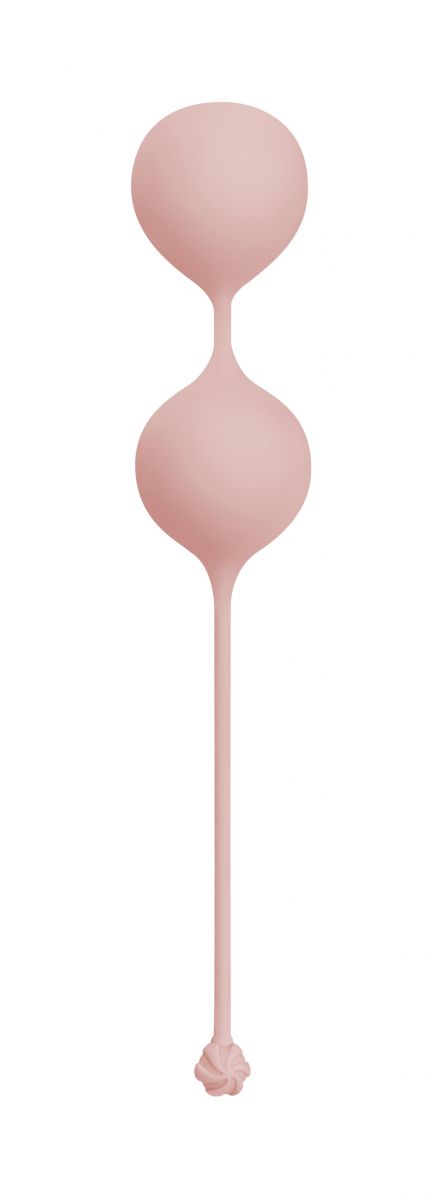Розовые вагинальные шарики The Firebird Tea Rose - фото 173705
