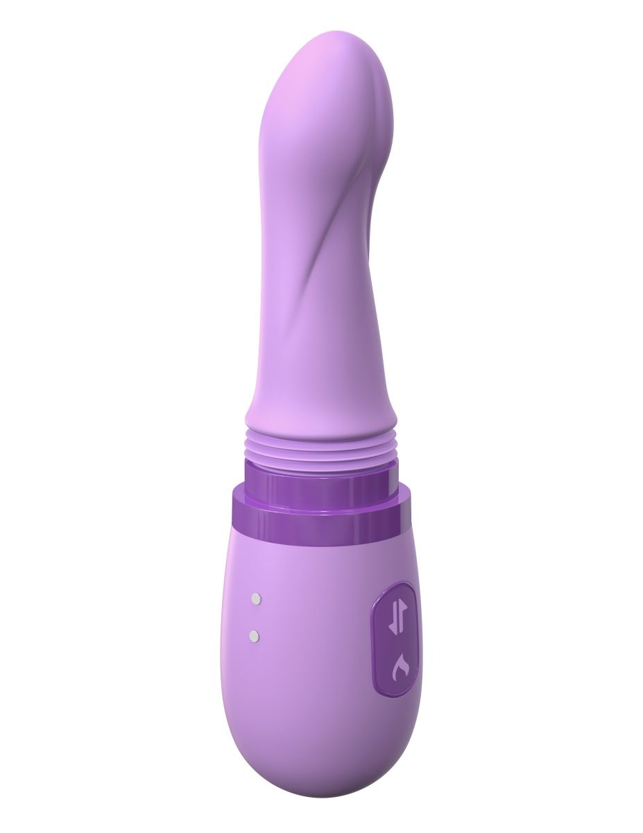 Фиолетовый вибростимулятор Her Personal Sex Machine - 21,3 см. - фото 175744