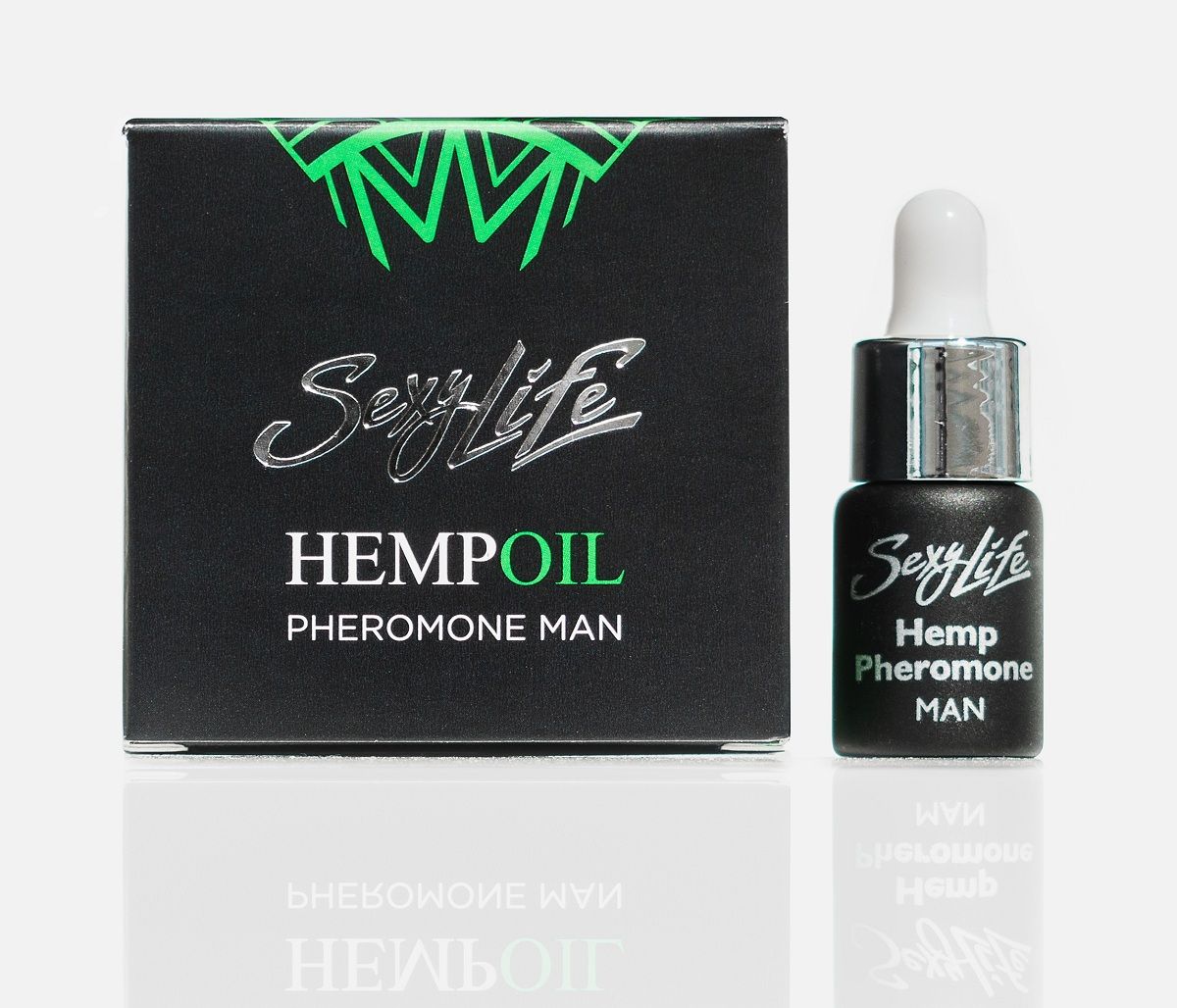 Ароматическое масло с феромонами Sexy Life HEMPOIL man - 5 мл. - фото 178329