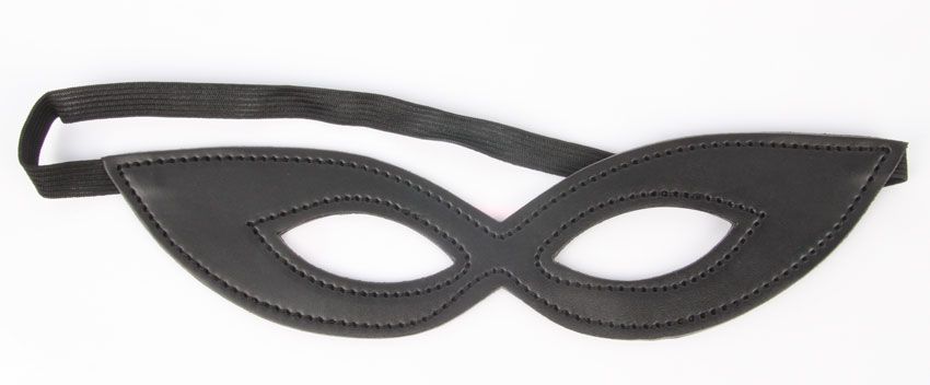 Черная маска на резиночке Notabu - фото 176537