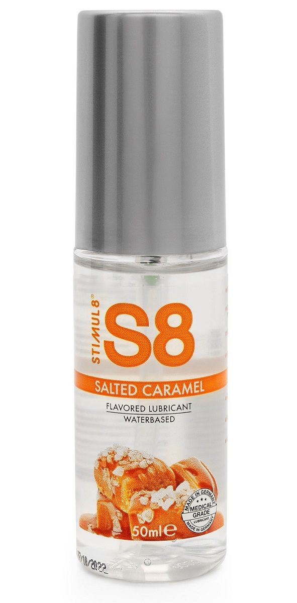 Лубрикант S8 Flavored Lube со вкусом солёной карамели - 50 мл. - фото 178765