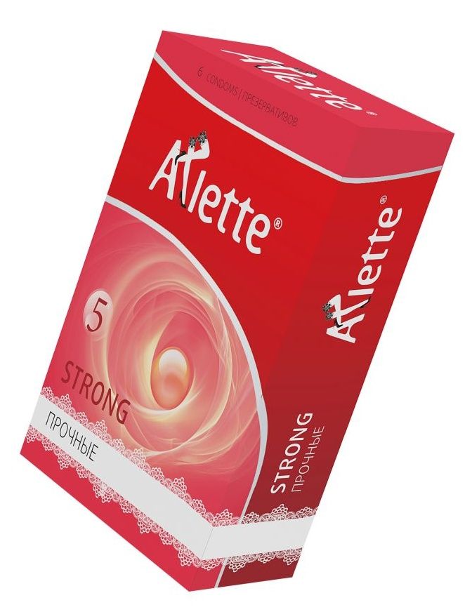 Ультрапрочные презервативы Arlette Strong  - 6 шт. - фото 196394