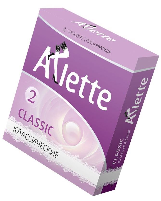 Классические презервативы Arlette Classic - 3 шт. - фото 179089