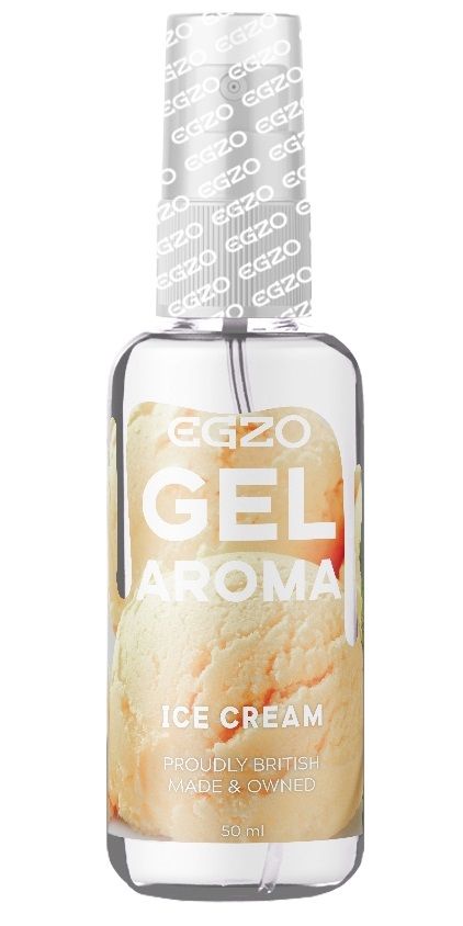 Интимный лубрикант Egzo Aroma с ароматом мороженого - 50 мл. - фото 265933