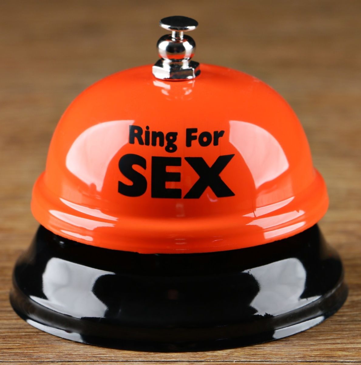 Купить Настольный звонок RING FOR SEX по цене 604 руб. ☛ Доставка по всей  России Интернет-магазин Товары со Смыслом! ☎ +7 (499) 647-89-99