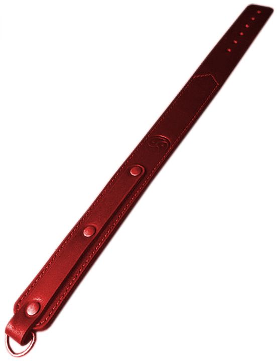 Красный спанкер  Ремень  Подиум Р1609а