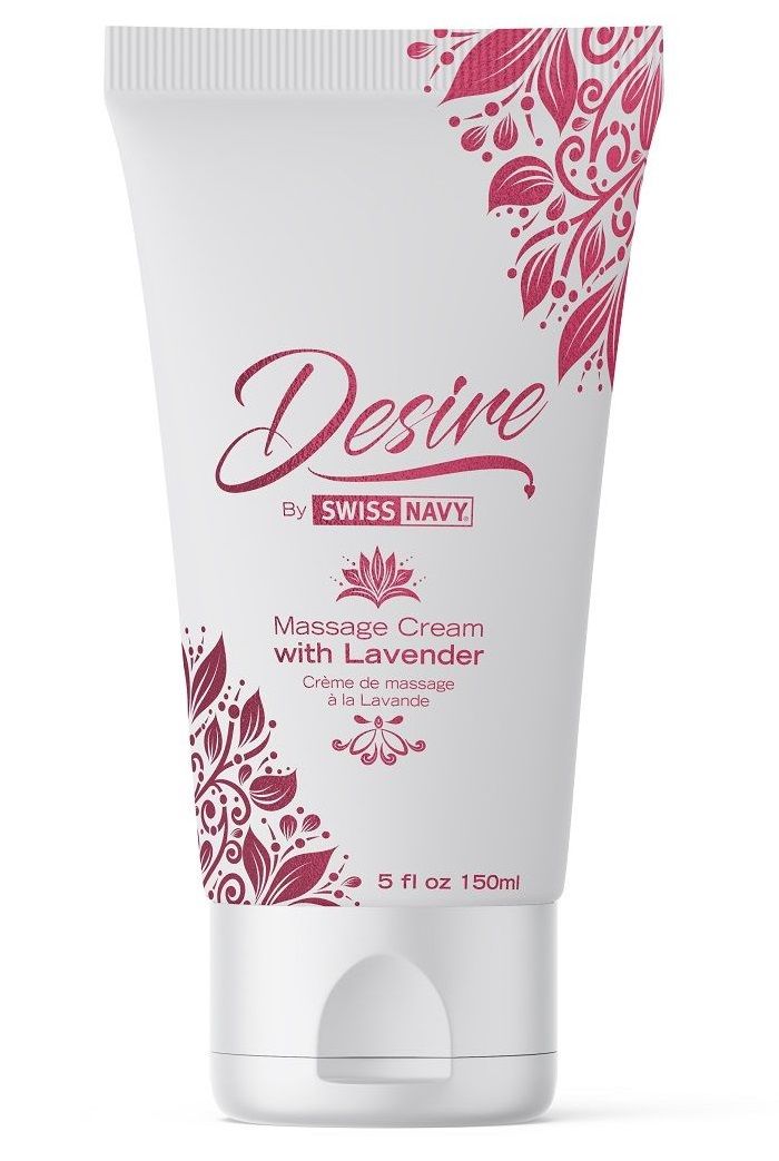 Массажный крем с ароматом лаванды Desire Massage Cream with Lavender - 150 мл. - фото 300235