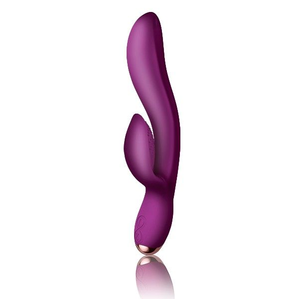 Фиолетовый вибратор-кролик Regala Rabbit - 22,5 см. - фото 300528