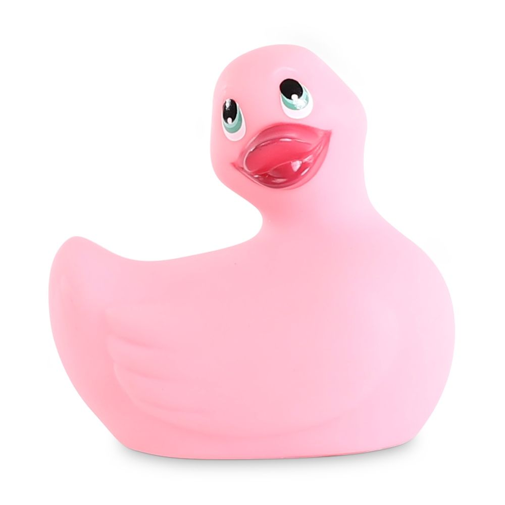 Розовый вибратор-уточка I Rub My Duckie 2.0 Big Teaze Toys 27308