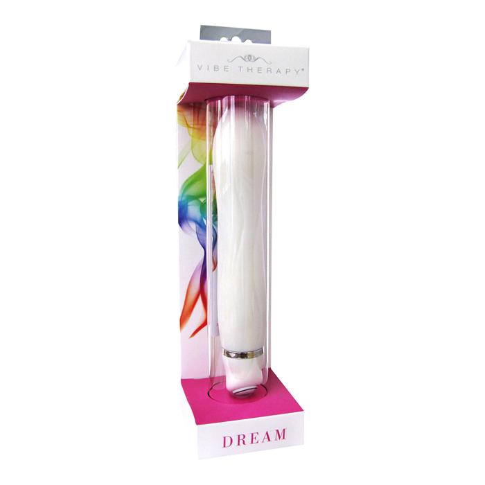 Белый вибратор VIBE THERAPY DREAM из силикона - 16 см. - фото 134856 Белый вибратор VIBE THERAPY DREAM из силикона - 16 см. - фото 134856