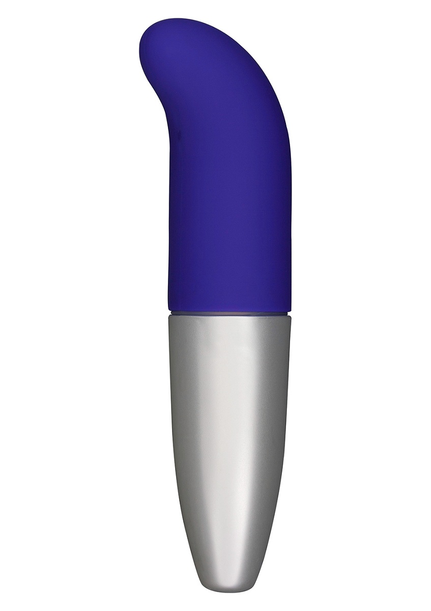 Фиолетовый стимулятор точки G Funky Viberette - 13 см. - фото 242170