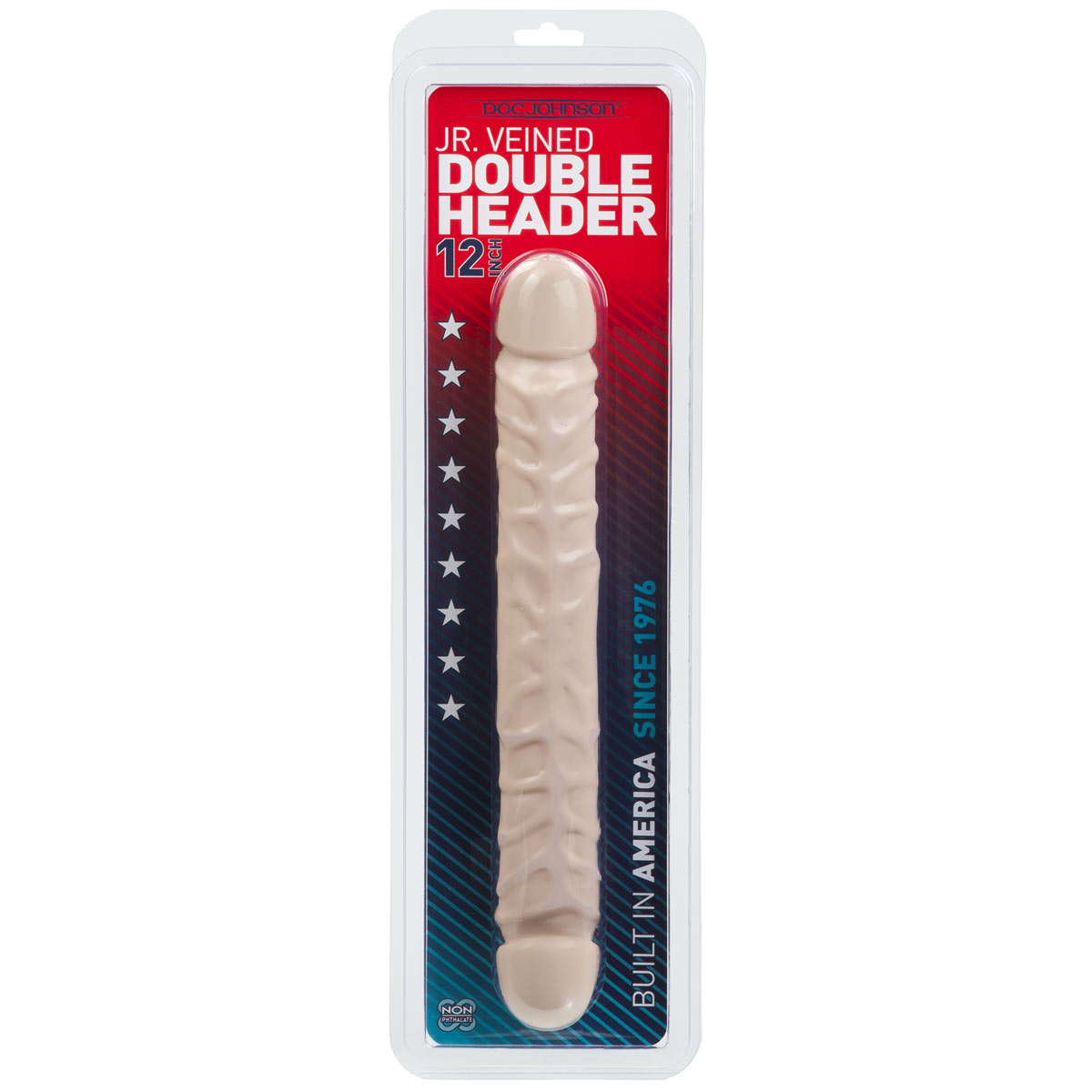 Фаллоимитатор двухсторонний Jr. Veined Double Header 12 - 30,5 см. - фото 135129 Фаллоимитатор двухсторонний Jr. Veined Double Header 12 - 30,5 см. - фото 135129