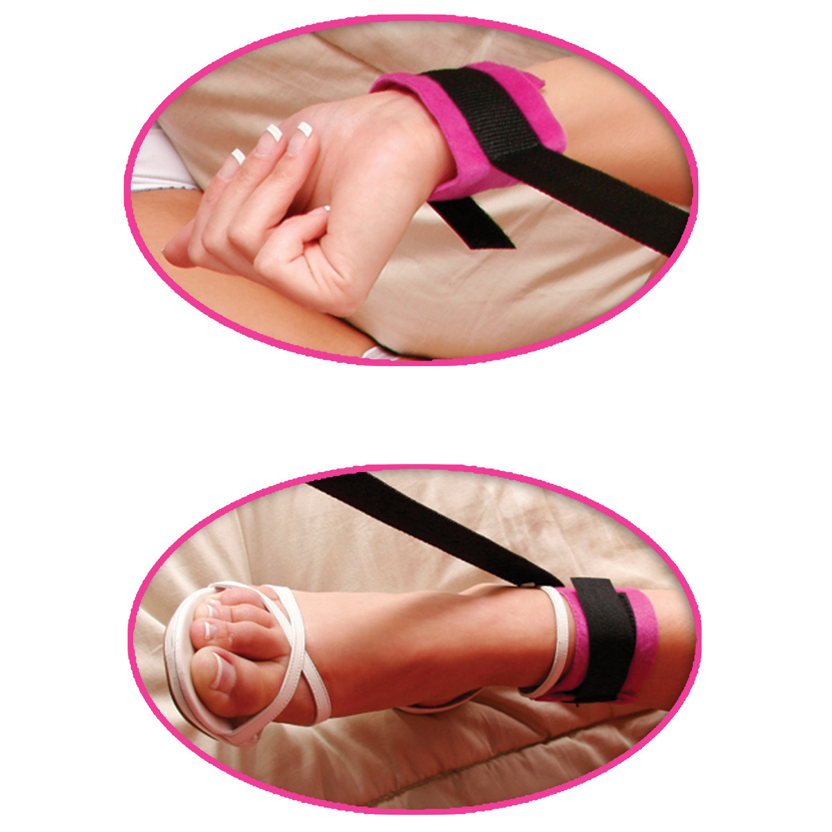 Комплект для бондажа розового цвета Beginner - фото 135155