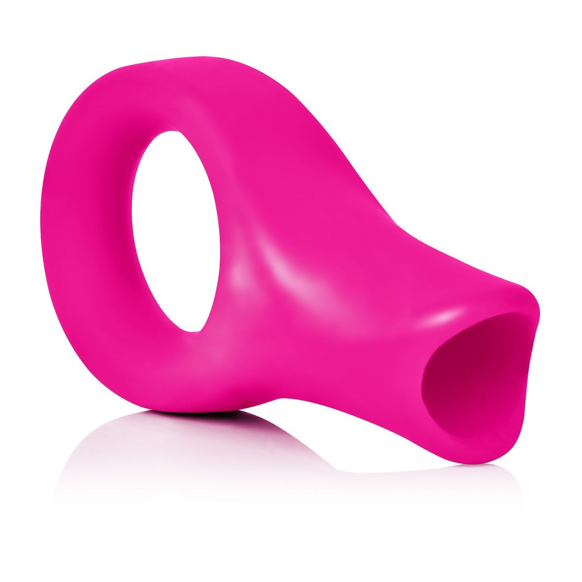 Розовое виброкольцо Embrace Couples Ring - фото 135313 Розовое виброкольцо Embrace Couples Ring - фото 135313