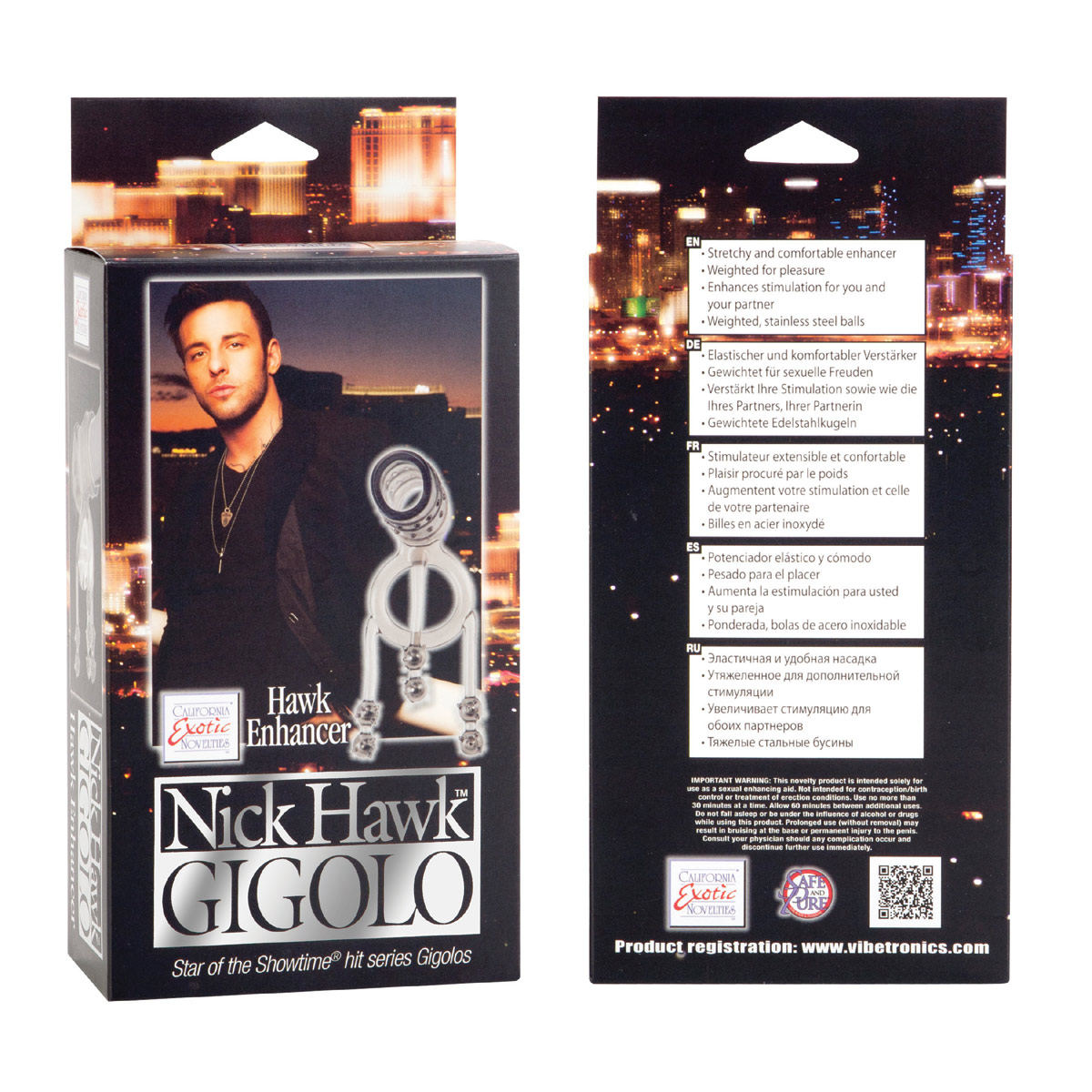 Насадка на пенис Nick Hawk GIGOLO Hawk Enhancer - фото 135319