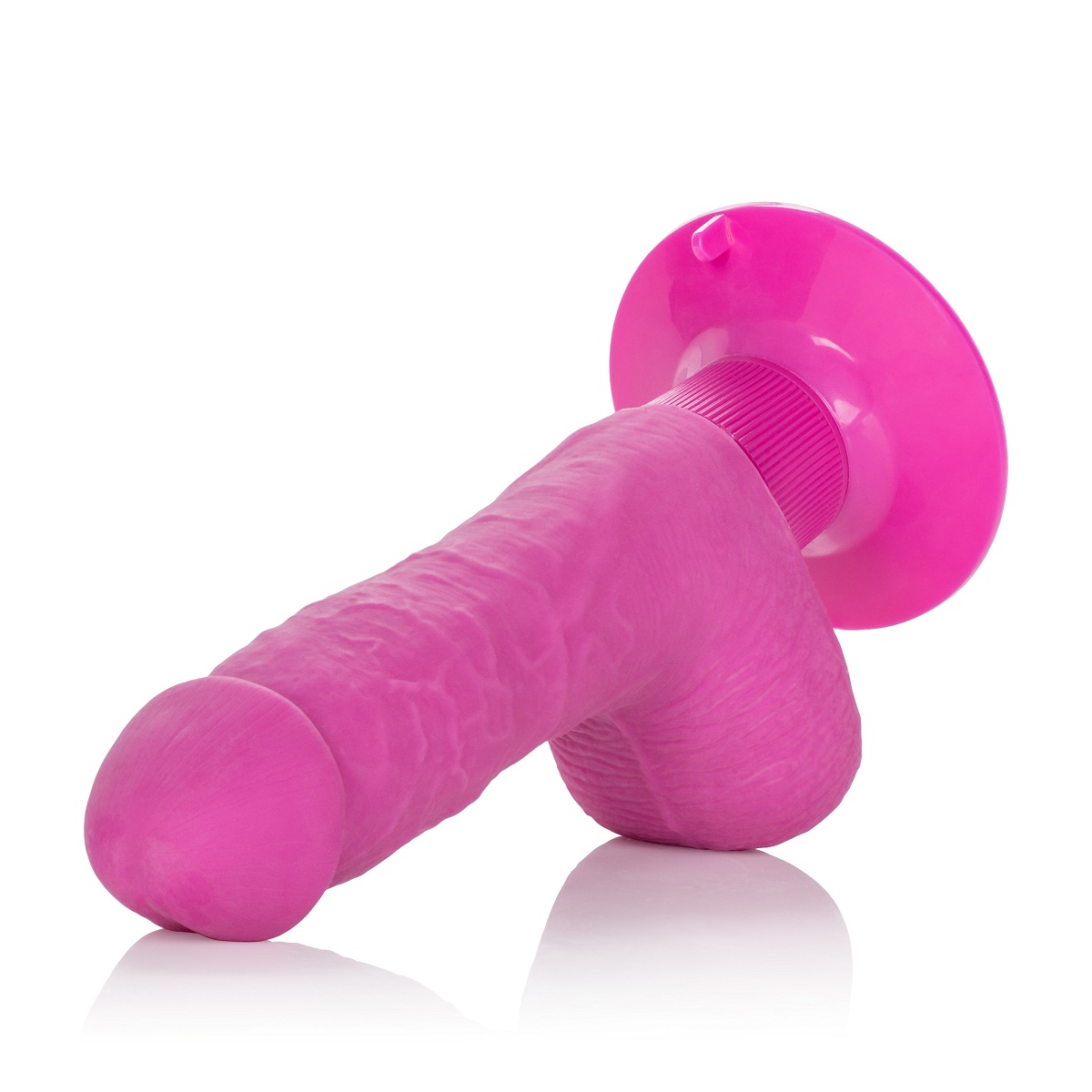 Розовый вибратор Shower Stud Ballsy Dong на присоске - 12,75 см. - фото 135415 Розовый вибратор Shower Stud Ballsy Dong на присоске - 12,75 см. - фото 135415