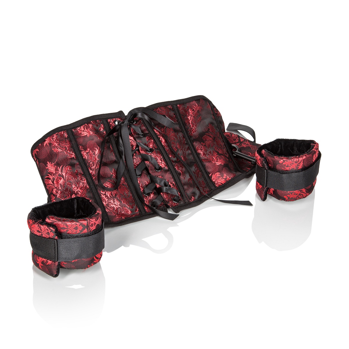 Корсет с наручниками Scandal Corset with Cuffs - фото 135430