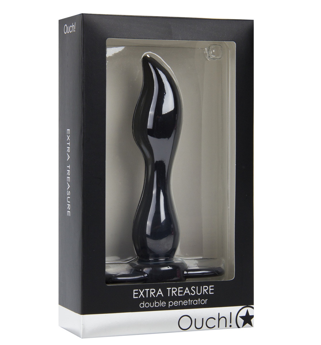 Чёрная насадка на пенис Extra Treasure - фото 135500 Чёрная насадка на пенис Extra Treasure - фото 135500