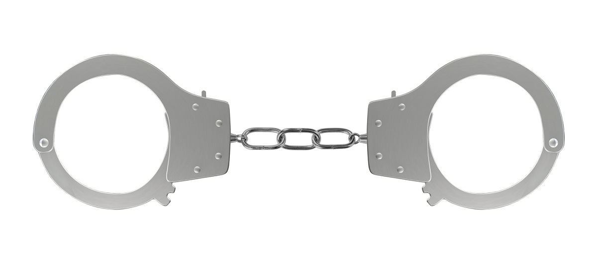 Металлические наручники для любовных игр - фото 308029