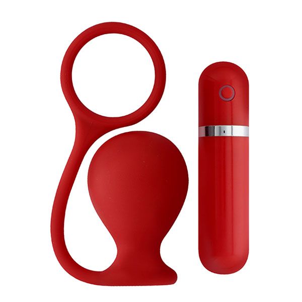 Красная вибровтулка MENZSTUFF ASS CORK WIDE - 7,5 см. - фото 135941 Красная вибровтулка MENZSTUFF ASS CORK WIDE - 7,5 см. - фото 135941