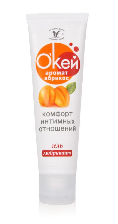 Гель-лубрикант  Окей  с ароматом абрикоса - 50 гр. - фото 308534
