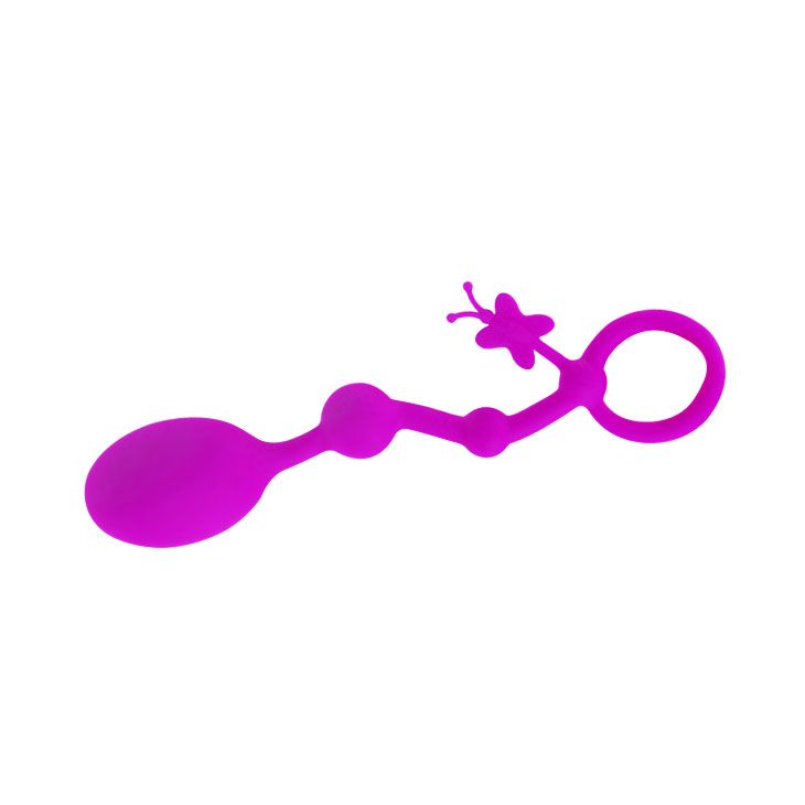 Лиловые анальные бусы Balls - 15 см. - фото 136484 Лиловые анальные бусы Balls - 15 см. - фото 136484