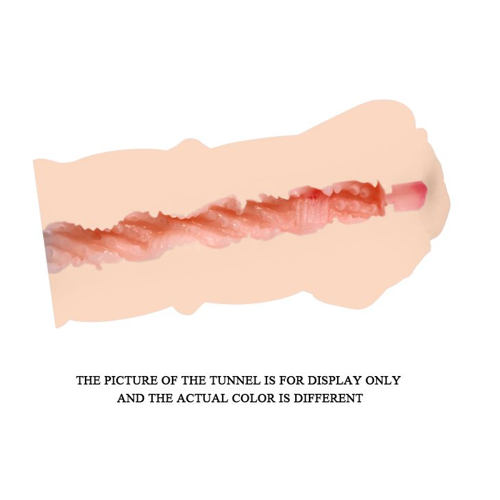 Упругий мастурбатор-вагина - фото 136541