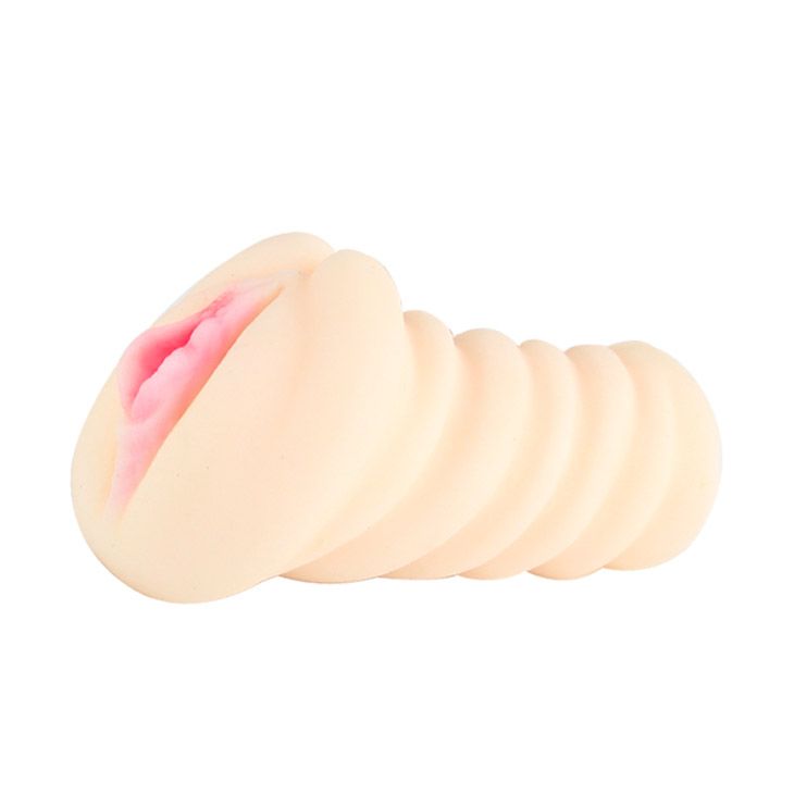 Телесный мастурбатор-вагина с вибрацией - фото 136583