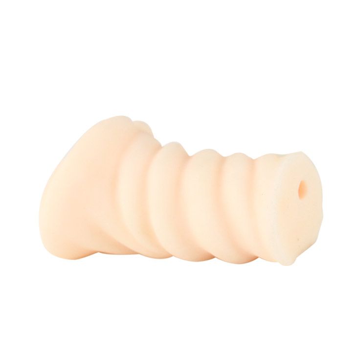 Телесный мастурбатор-вагина с вибрацией - фото 136584