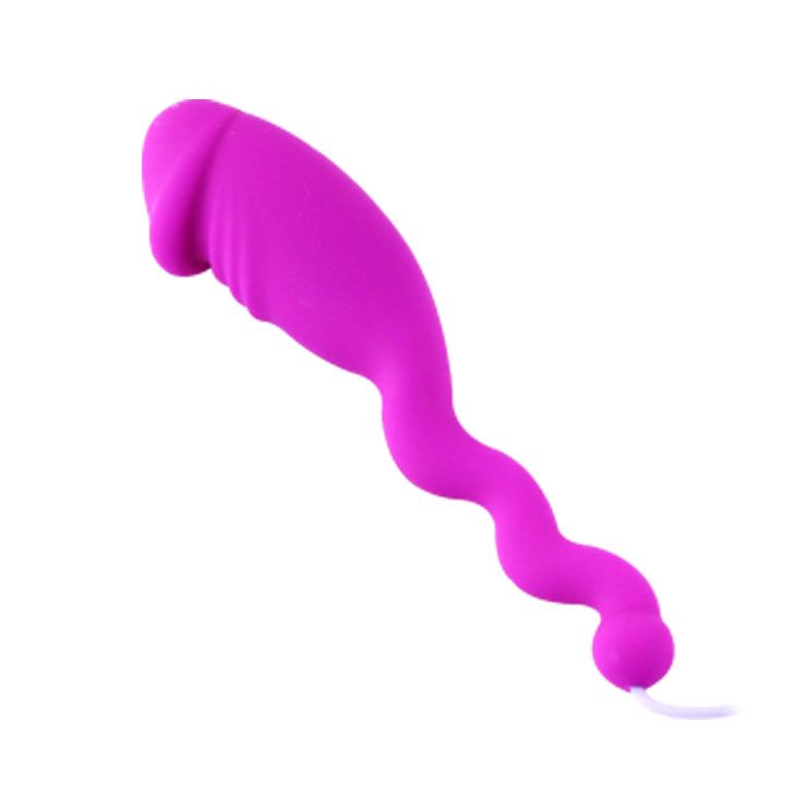 Лиловый вибратор Jumping snake с пультом управления - фото 136678 Лиловый вибратор Jumping snake с пультом управления - фото 136678