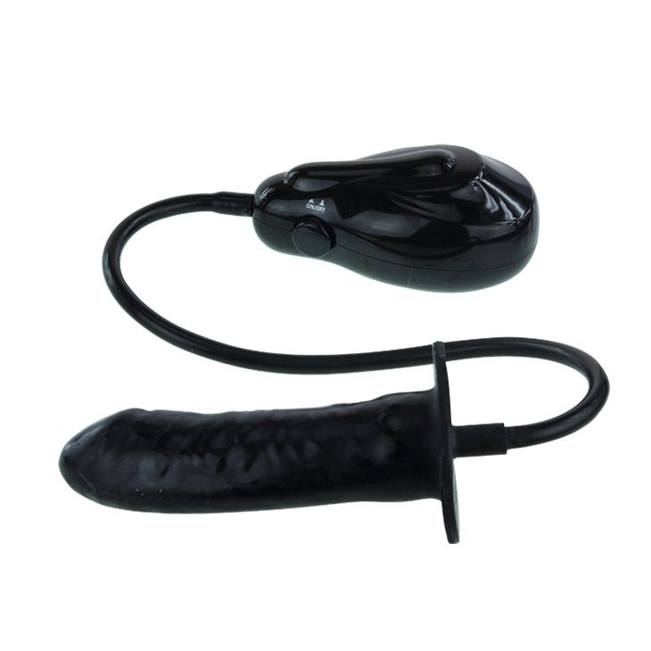 Расширяющийся вибратор Bigger Joy - 15,5 см. - фото 136798