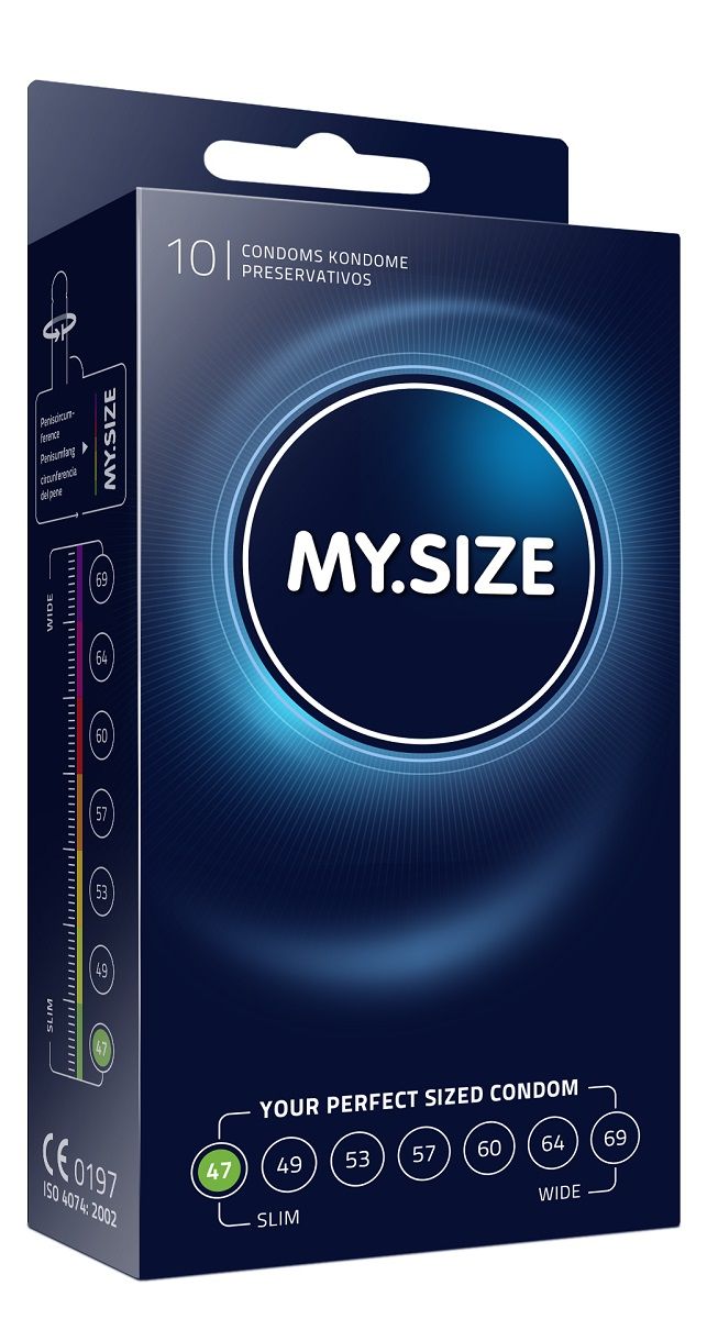 Презервативы MY.SIZE размер 47 - 10 шт. - фото 241481