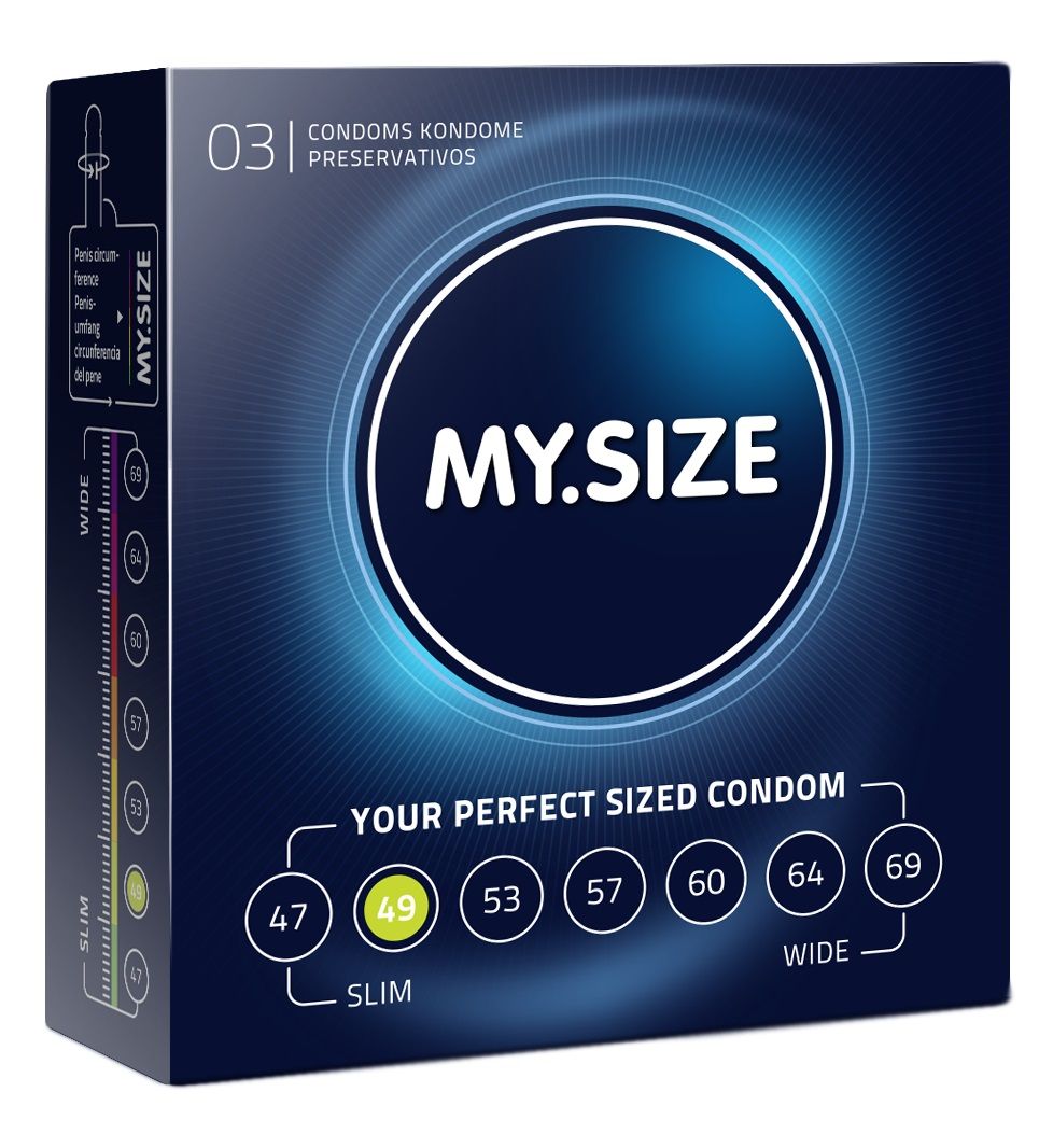 Презервативы MY.SIZE размер 49 - 3 шт. - фото 309066