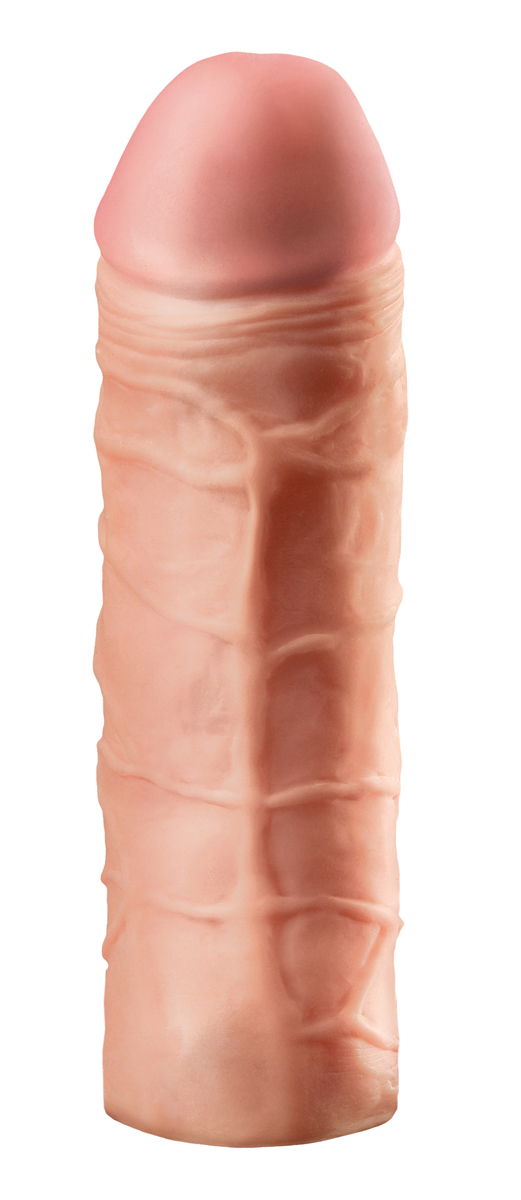 Реалистичная насадка Mega 1 Extension - 17 см. - фото 137036 Реалистичная насадка Mega 1 Extension - 17 см. - фото 137036