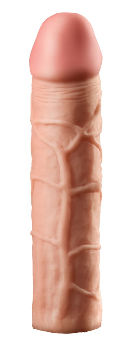 Телесная насадка Fantasy X-tensions Perfect 2 Extension - 20,3 см. - фото 137046 Телесная насадка Fantasy X-tensions Perfect 2 Extension - 20,3 см. - фото 137046