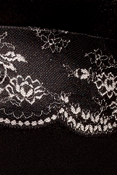 Облегающая сорочка Mayah с двухцветным кружевом под лифом - фото 137121