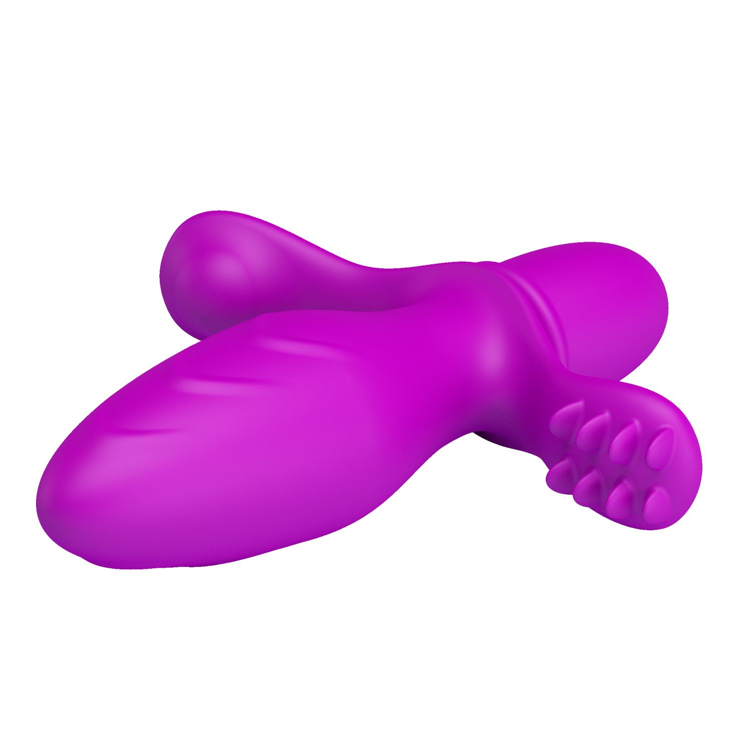 Анальный стимулятор с вибрацией Fitch - 11,4 см. - фото 137339