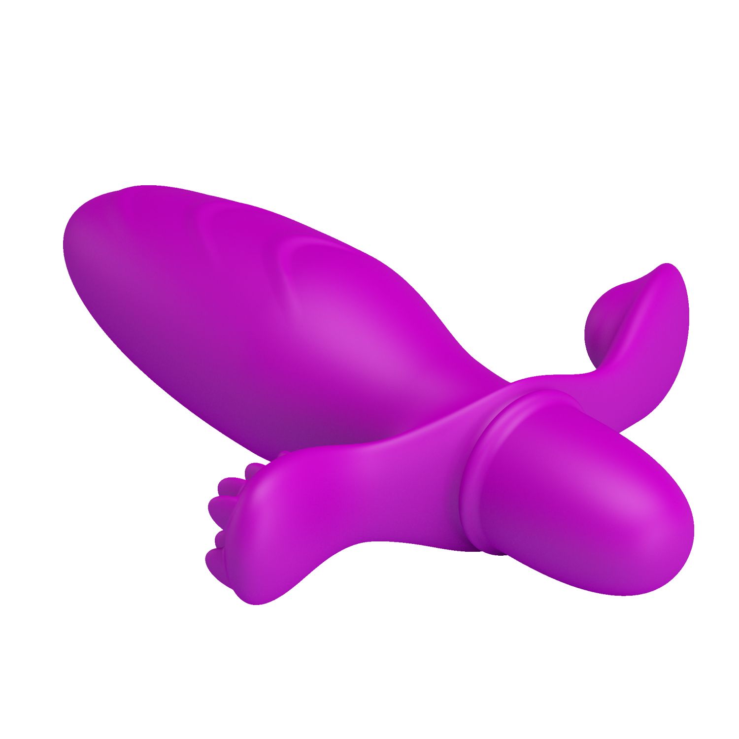 Анальный стимулятор с вибрацией Fitch - 11,4 см. - фото 137340