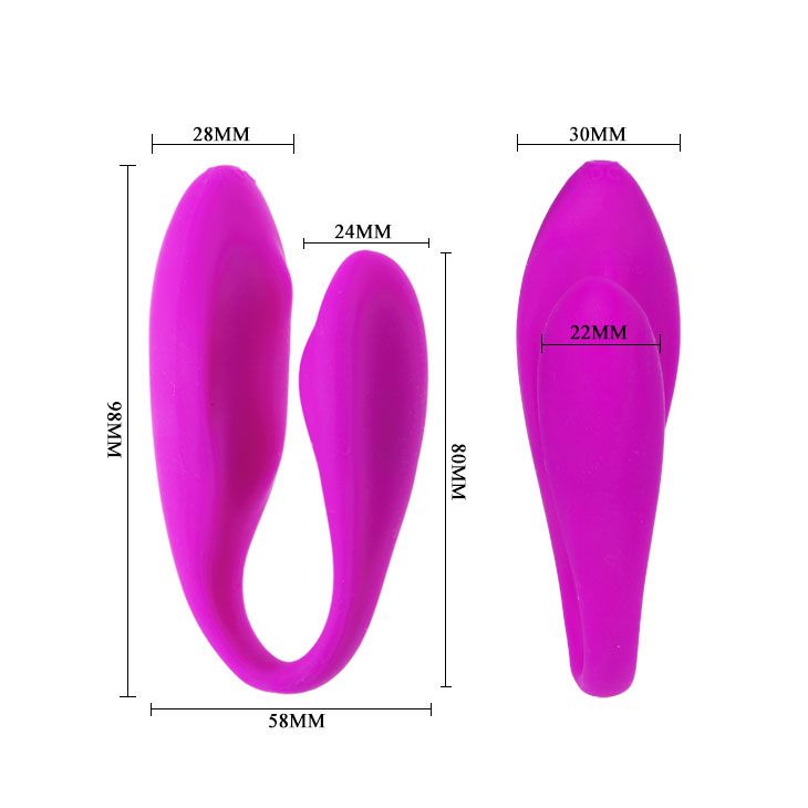 Вибратор для двоих с дистанционным управлением Pretty Love Berny - фото 137403 Вибратор для двоих с дистанционным управлением Pretty Love Berny - фото 137403