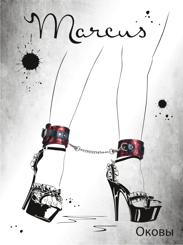 Красные кружевные поножи - фото 137583 Красные кружевные поножи - фото 137583