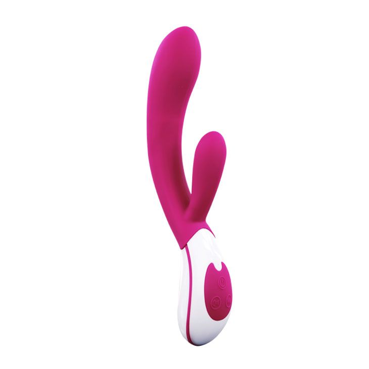 Вибромассажер Uriah со стимуляцией клитора и голосовым контролем - 21,5 см. - фото 137912