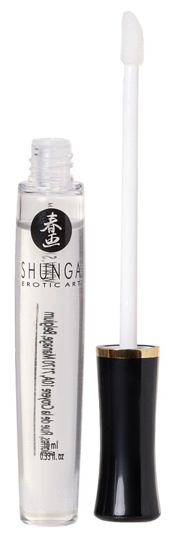 Возбуждающий блеск для губ с ароматом кокоса Божественное удовольствие - 10 мл. - фото 137963