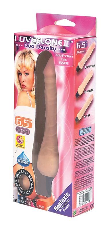 Реалистичный вибратор с розовой головкой - 16,5 см. - фото 138053