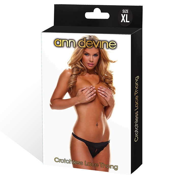 Трусики-тонг Crotchless - фото 138208 Трусики-тонг Crotchless - фото 138208